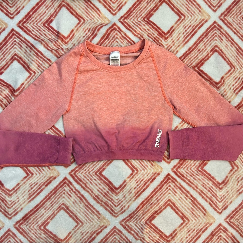 Pink Ombre Gymshark Croppedtop